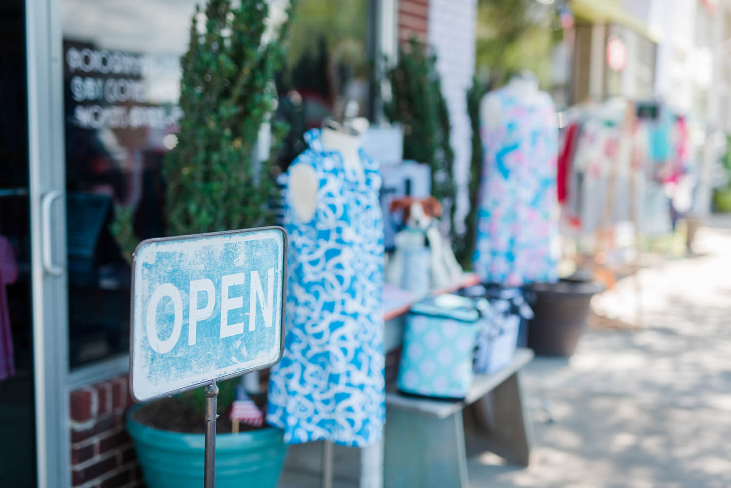 Open Sign Dresses